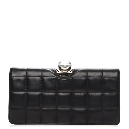 Chanel Lambskin Quilted Crystal Ball Clutch Black 1 of 8