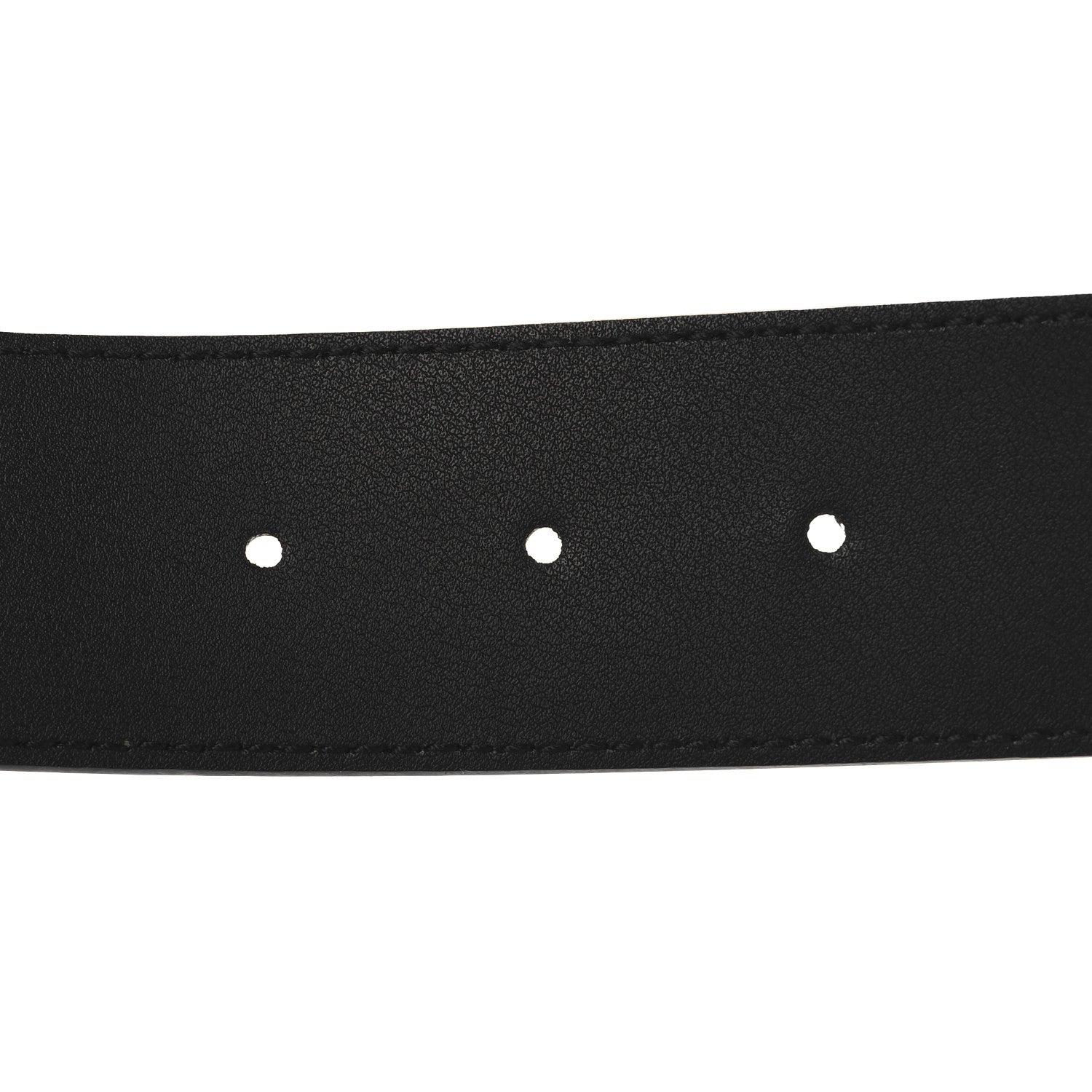 Gucci Moon Calfskin Torchon Double G 25mm Belt 80 32 Black 4 of 7