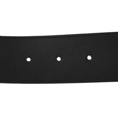 Gucci Moon Calfskin Torchon Double G 25mm Belt 80 32 Black 4 of 7