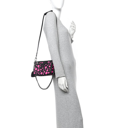 Louis Vuitton LV X YK Empreinte Multi Pochette Accessories Black Fuchsia 2 of 11
