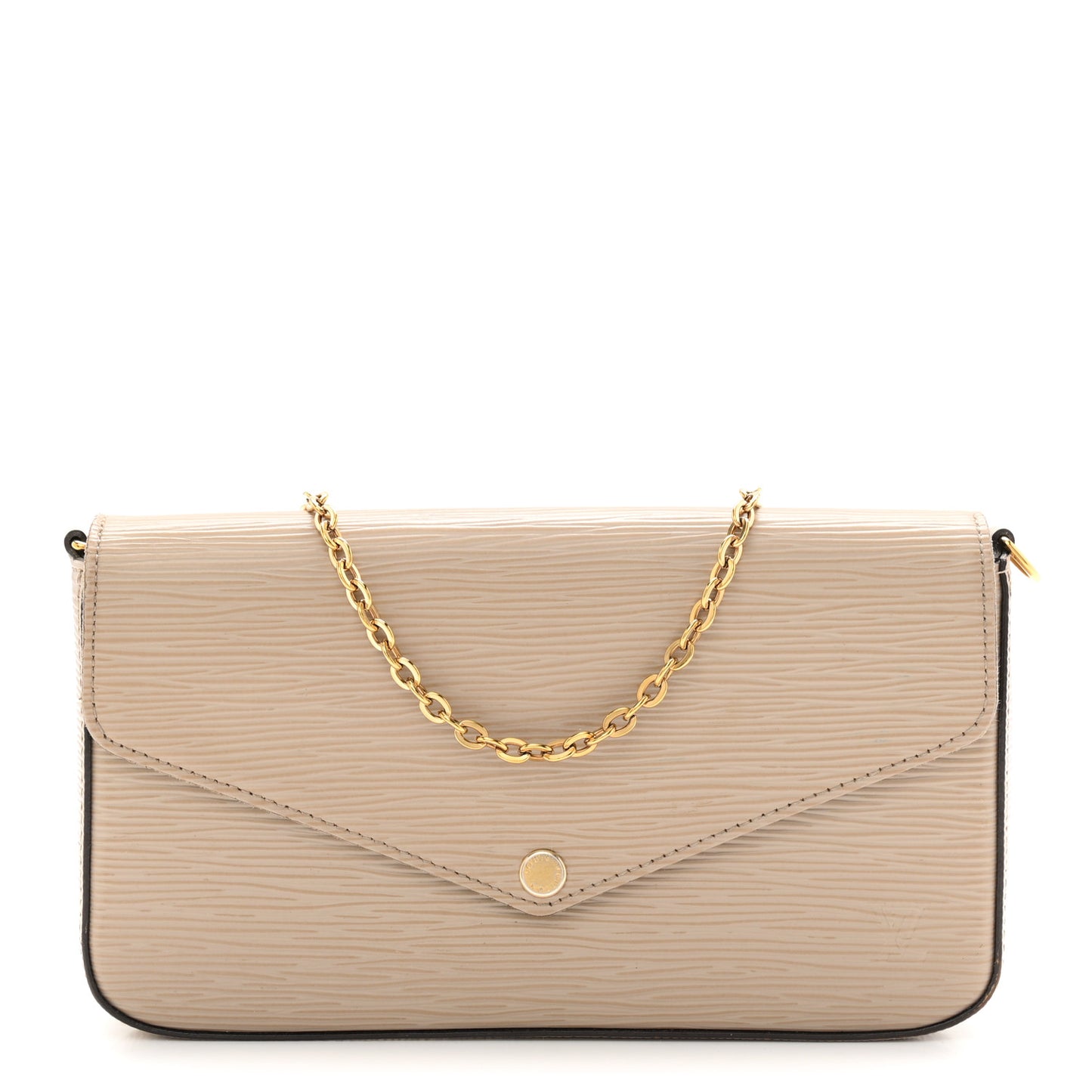 Epi Felicie Pochette Chain Wallet Galet