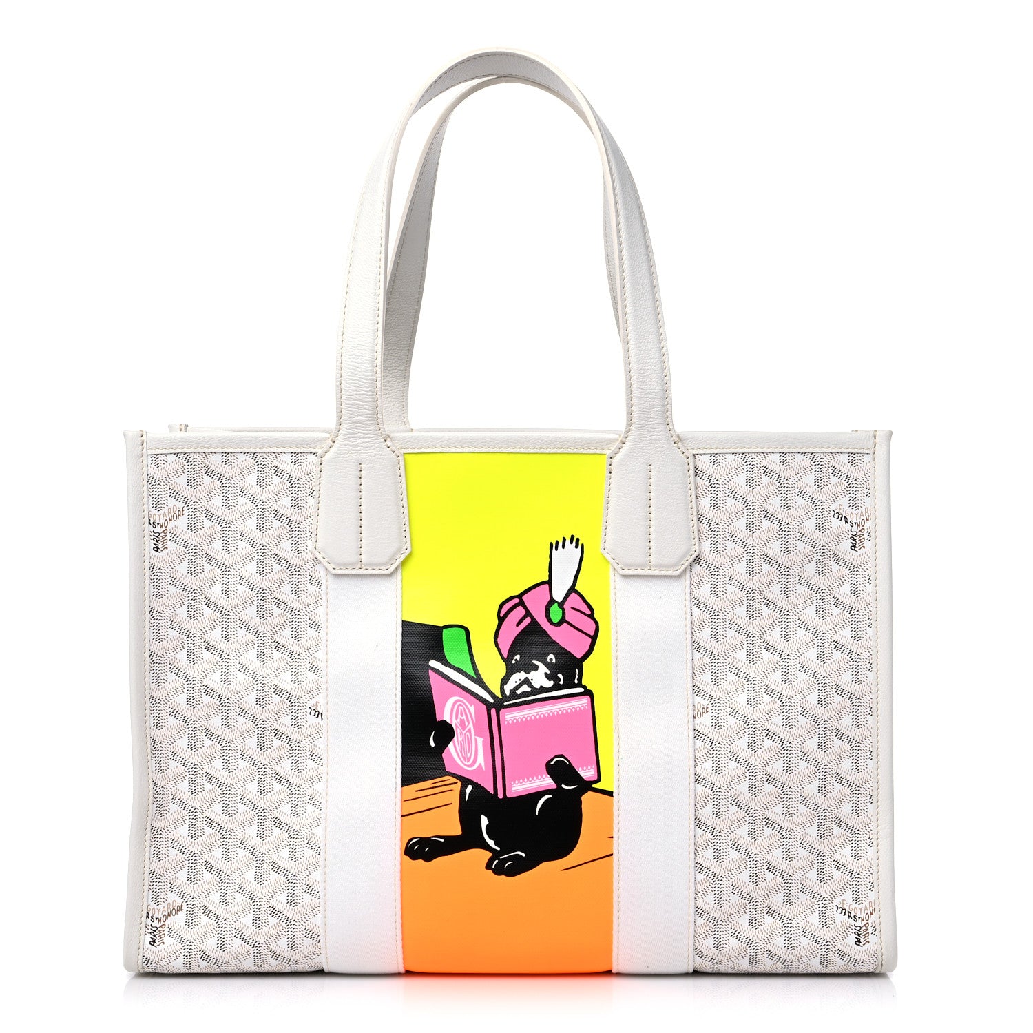 Goyard Goyardine Villette Tote White 1 of 12