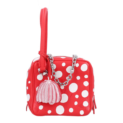 Louis Vuitton LV X YK Empreinte Square Bag Red White 1 of 10