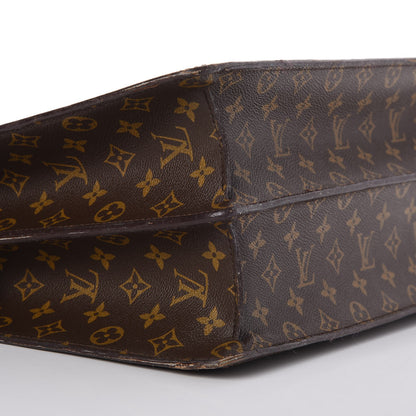 Louis Vuitton Monogram Serviette Fermoir Briefcase 14 of 22