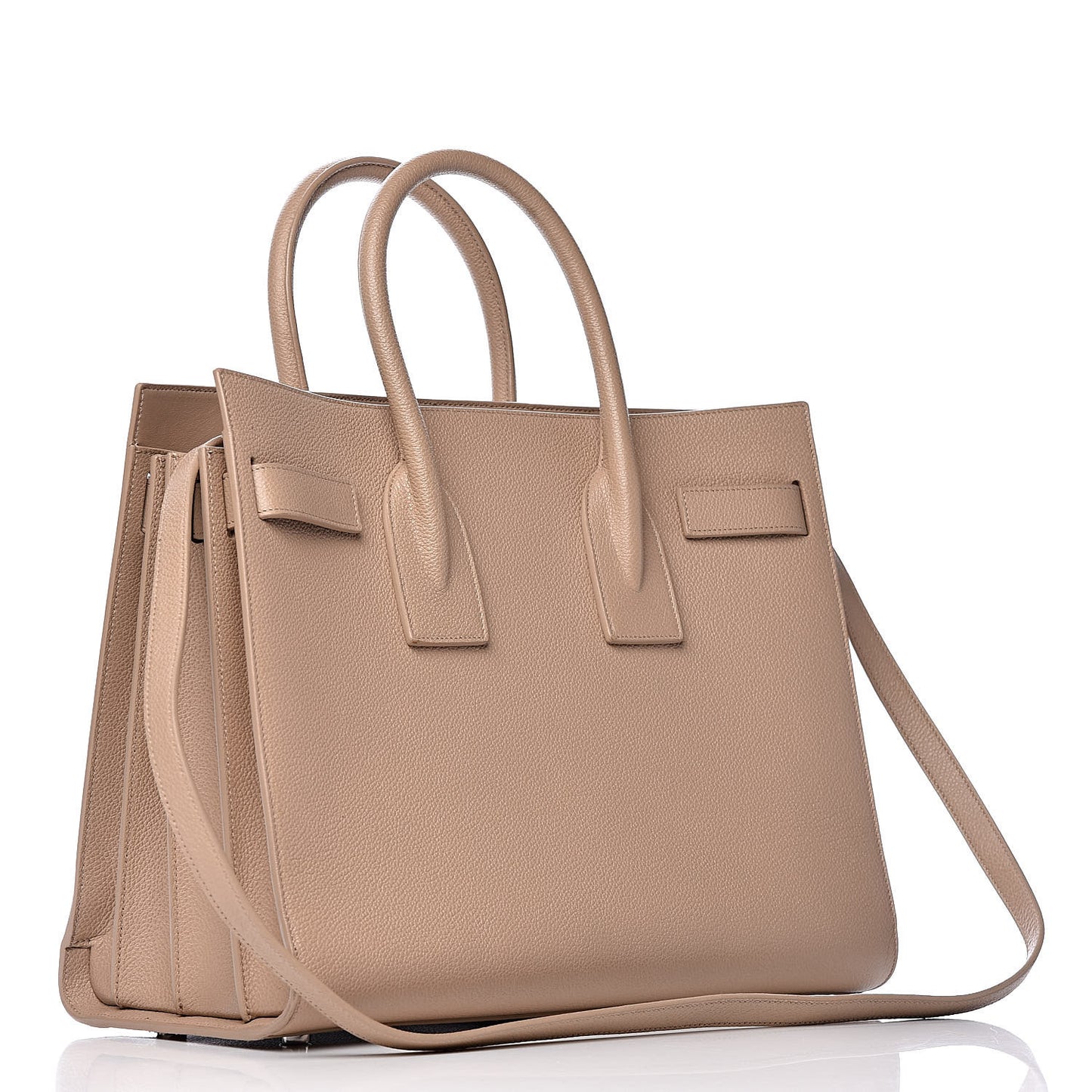 Grained Calfskin Small Sac De Jour Nude Powder