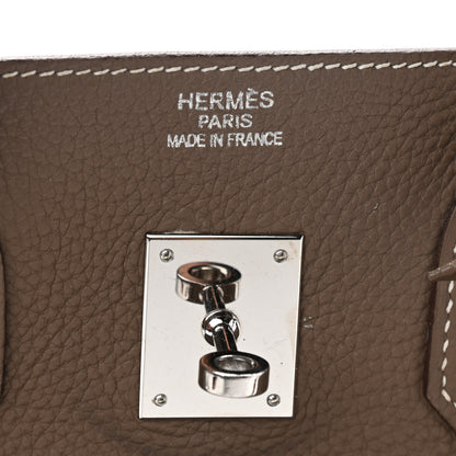 Hermes Togo Birkin 35 Etoupe 7 of 12