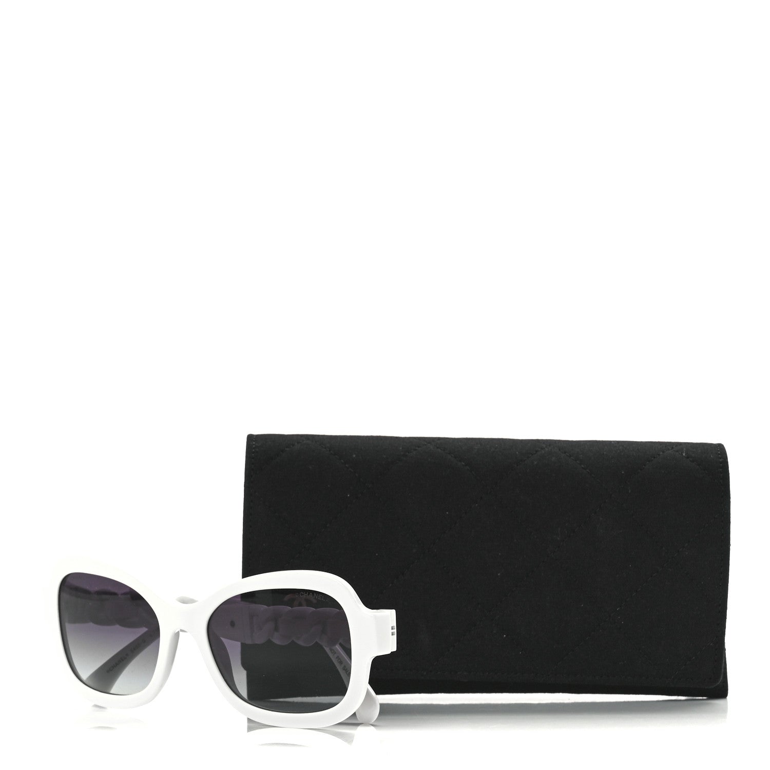 Chanel Acetate Chain Sunglasses 5465-Q White 8 of 8