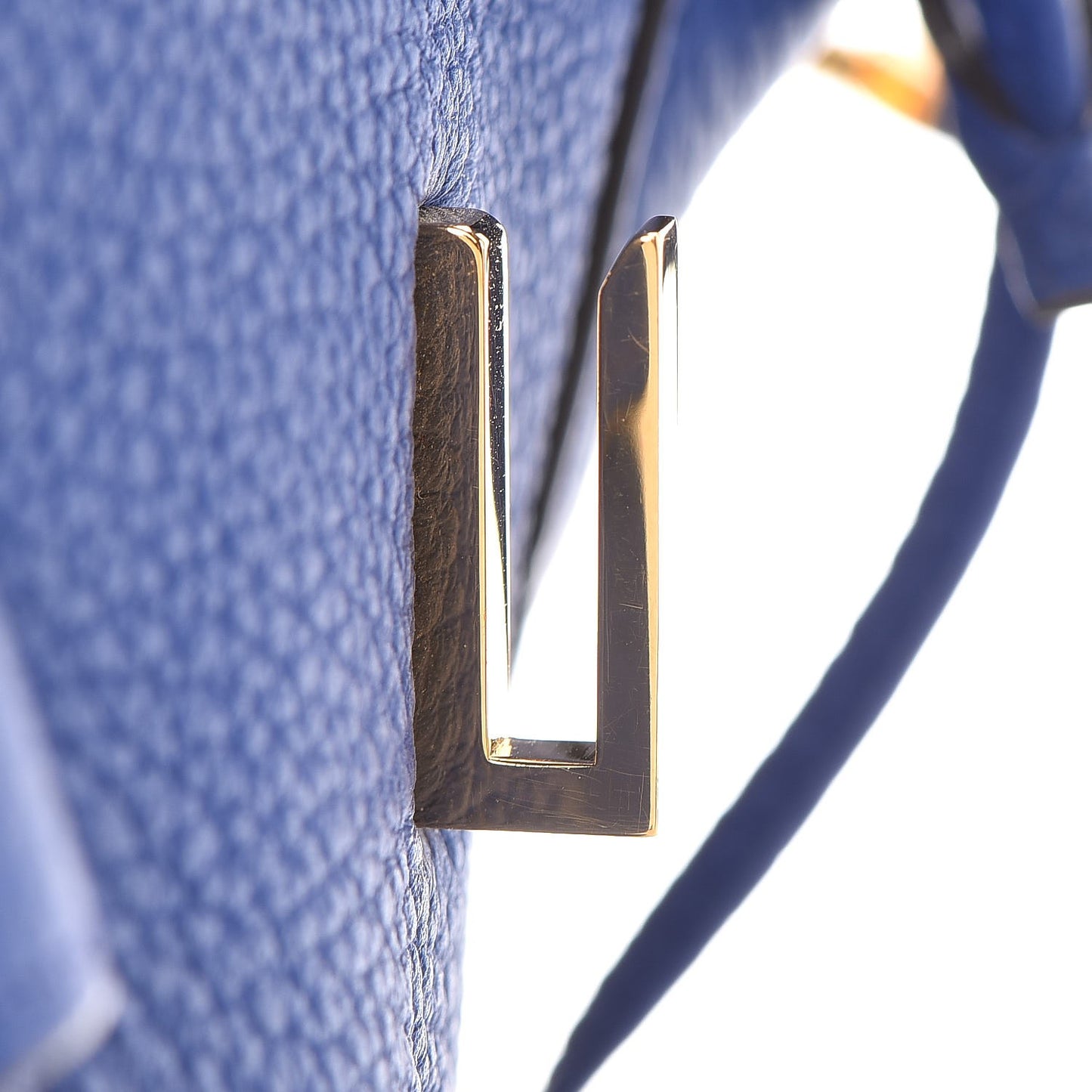Togo Birkin 35 Bleu Electrique