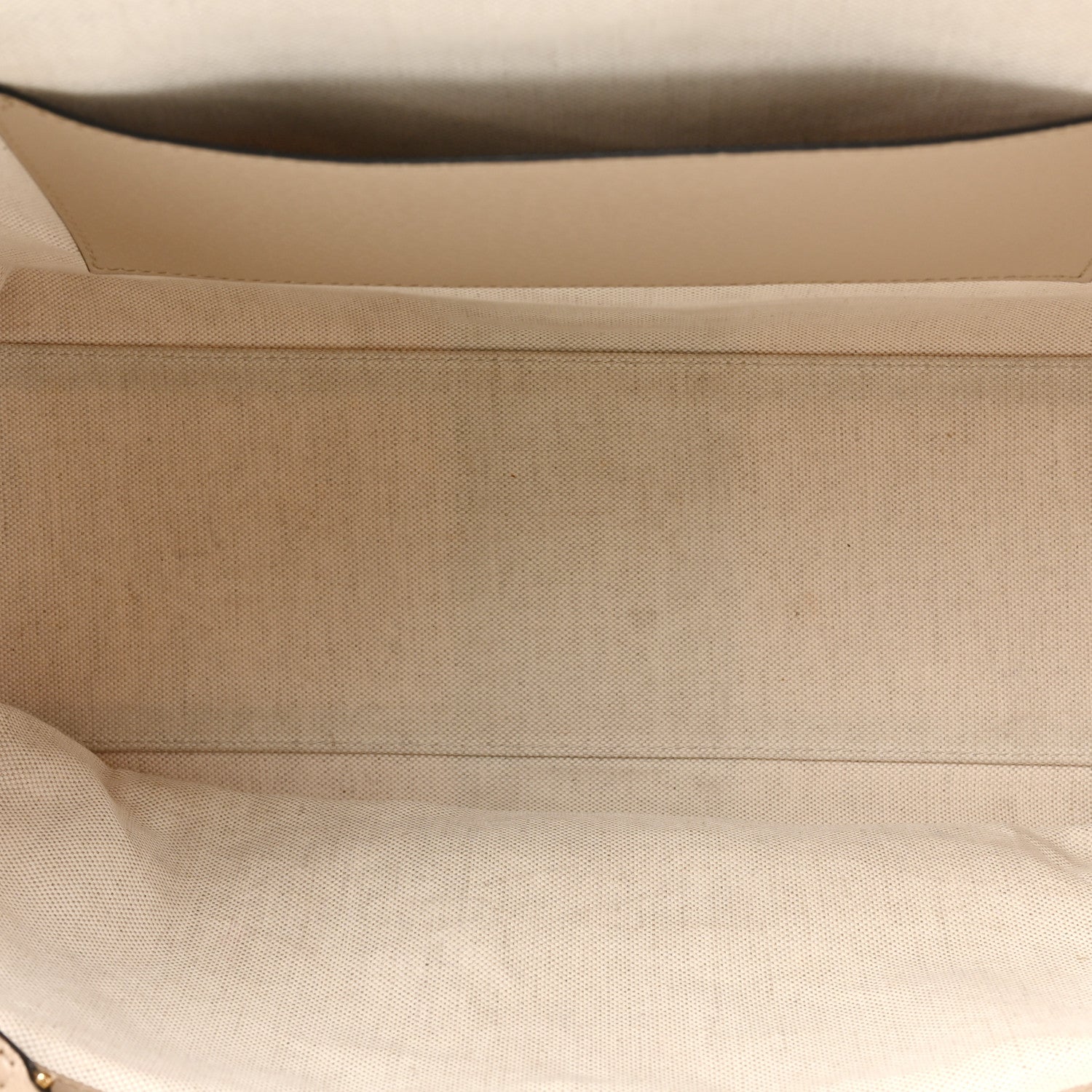 Gucci GG Supreme Monogram Textured Dollar Calfskin Web Medium Ophidia Shopping Tote Beige Mystic White Oatmeal 5 of 17