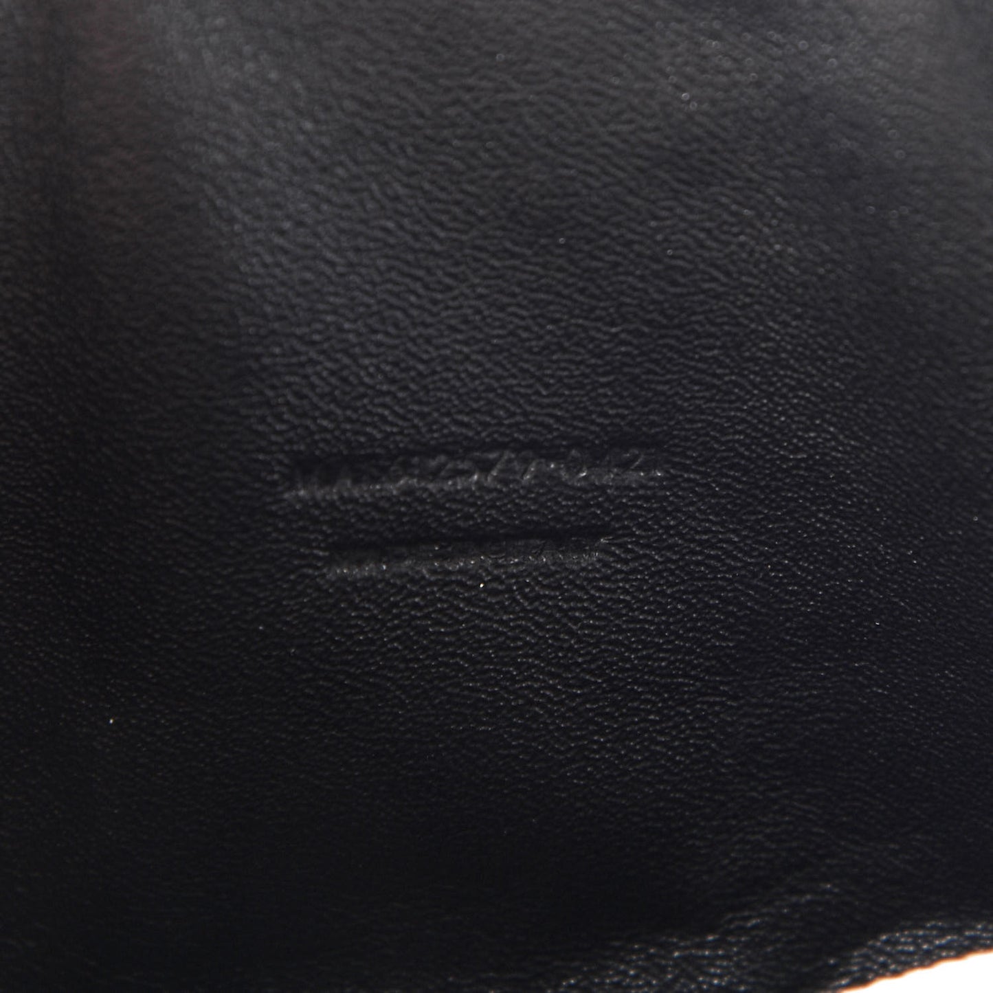Grain De Poudre Matelasse Monogram Mini Lou Camera Bag Black