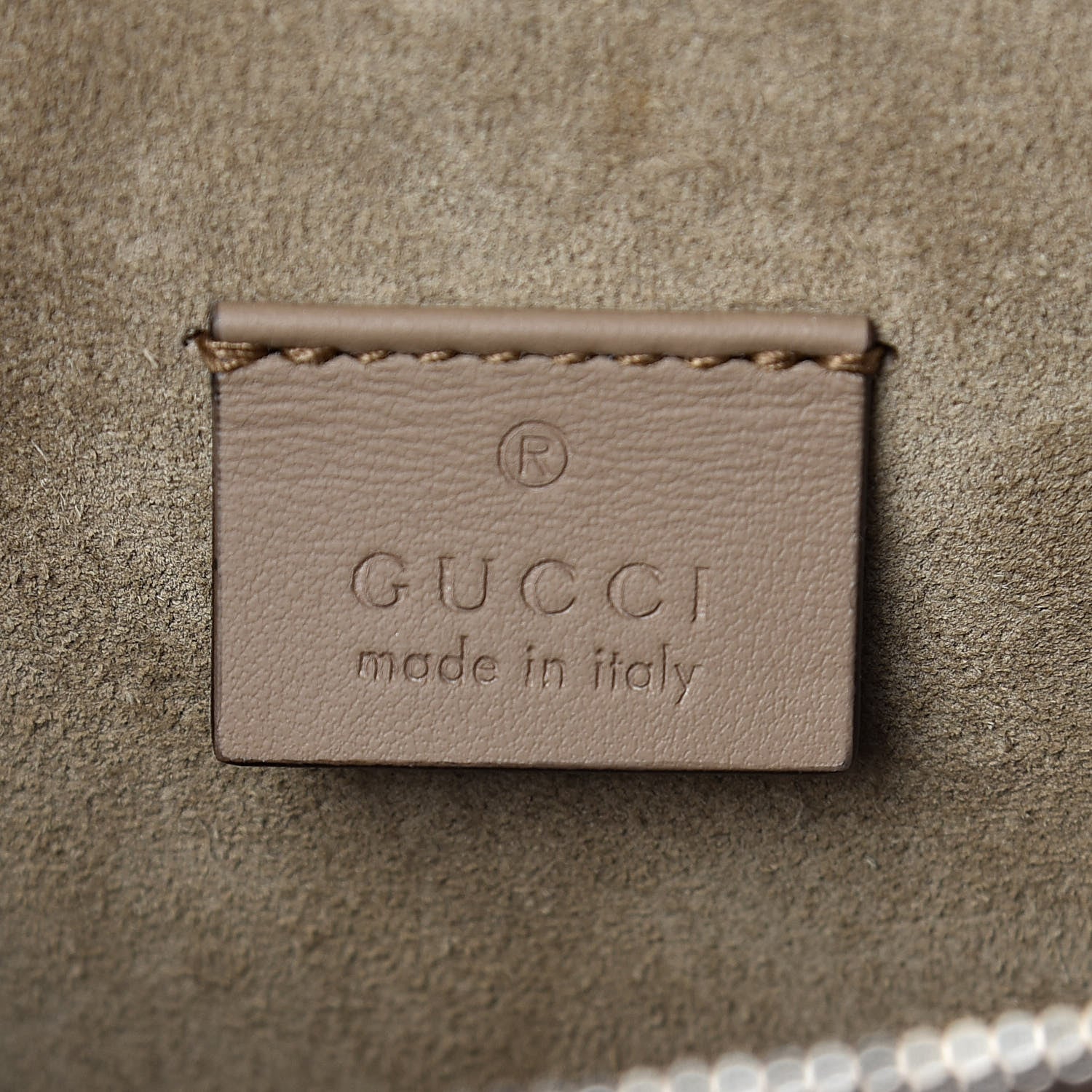 Gucci GG Supreme Monogram Small Dionysus Shoulder Bag Taupe 6 of 10