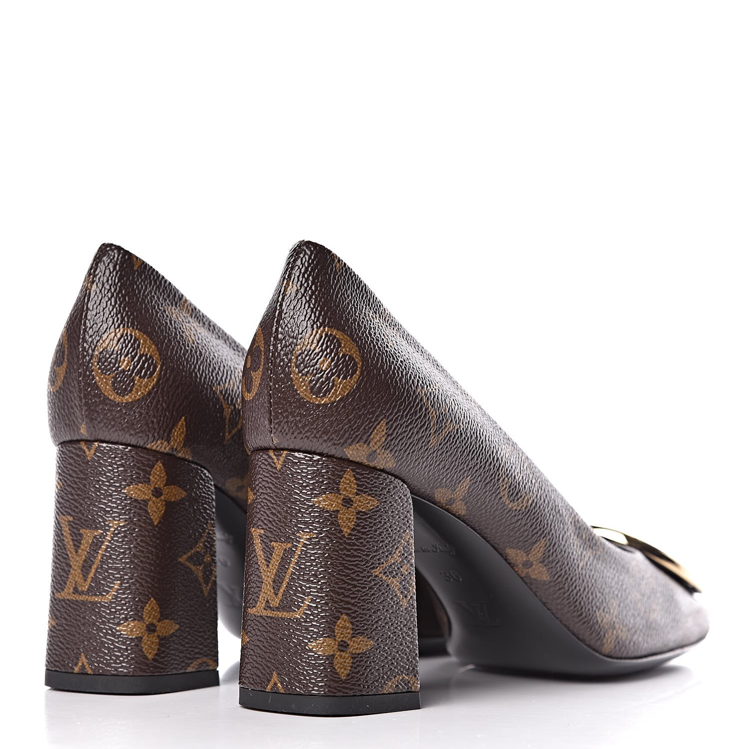 Louis Vuitton Monogram Madeleine Pumps 36 4 of 9