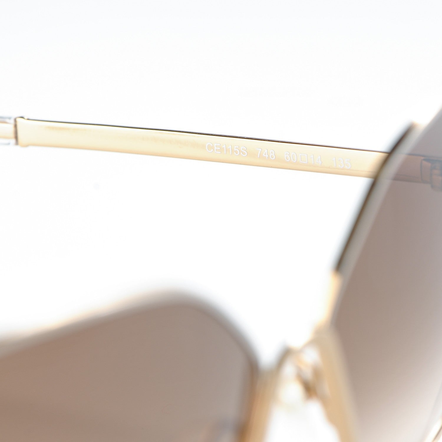 Chloe Danae Sunglasses CE115S Gold 5 of 7