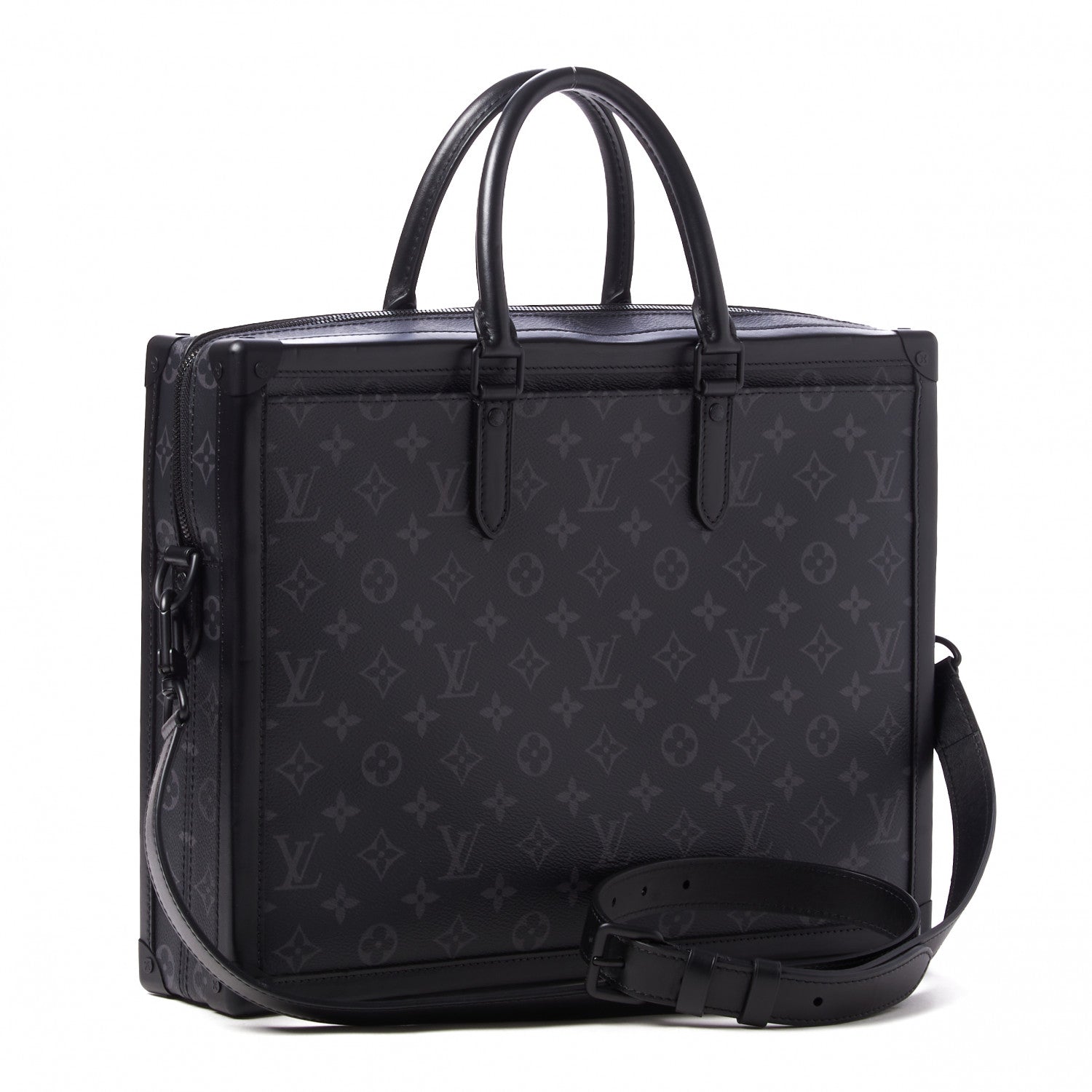 Louis Vuitton Monogram Eclipse Soft Trunk Briefcase 2 of 7