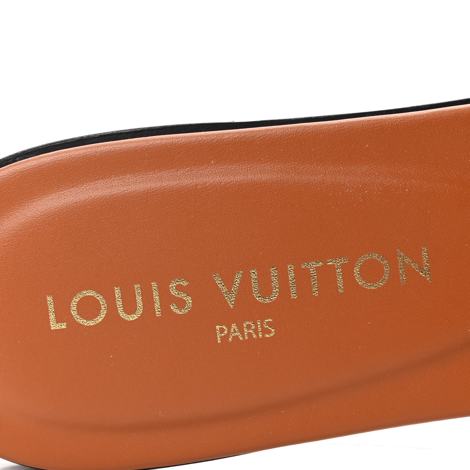 Louis Vuitton Calfskin LV Isola Flat Sandals 41 Cognac 8 of 9