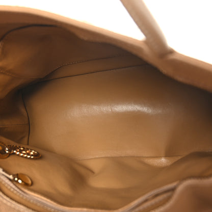 Chanel Caviar Quilted Medallion Tote Beige 5 of 9