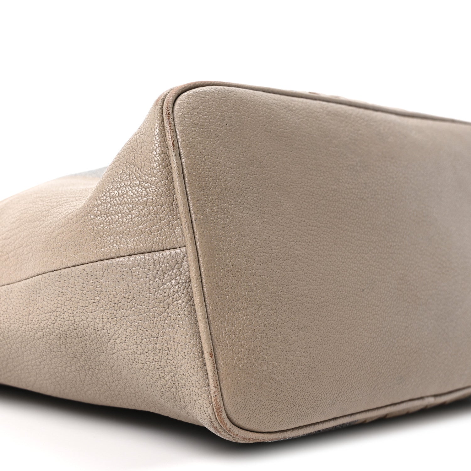 Bottega Veneta Nappa Intrecciato Stitched Small Shoulder Bag Taupe 9 of 10