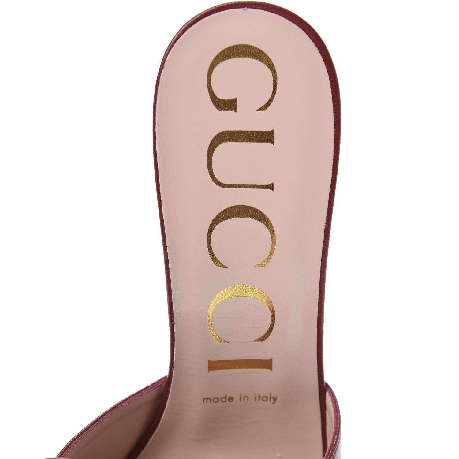 Gucci Malaga Kid Crystal Square G Madelyn Mules 39 Romantic Cerise 8 of 10