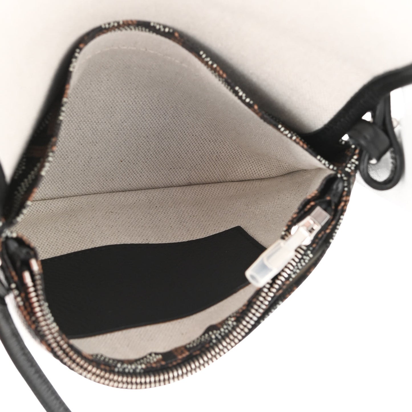 Goyardine Plumet Wallet Clutch Black