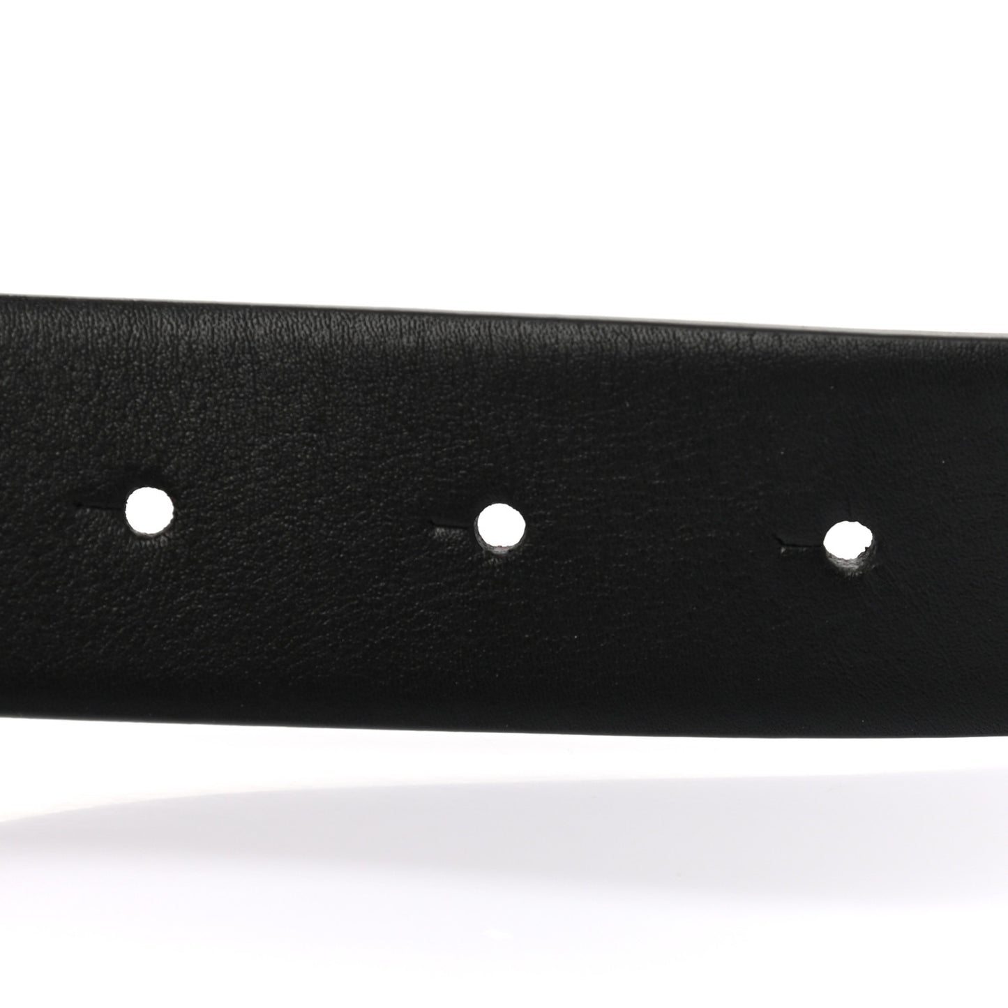 Calfskin CC Reversible Belt 90 Black Burgundy