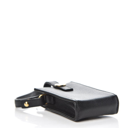 Chanel Grained Calfskin CC Cigarette Case Black 4 of 11