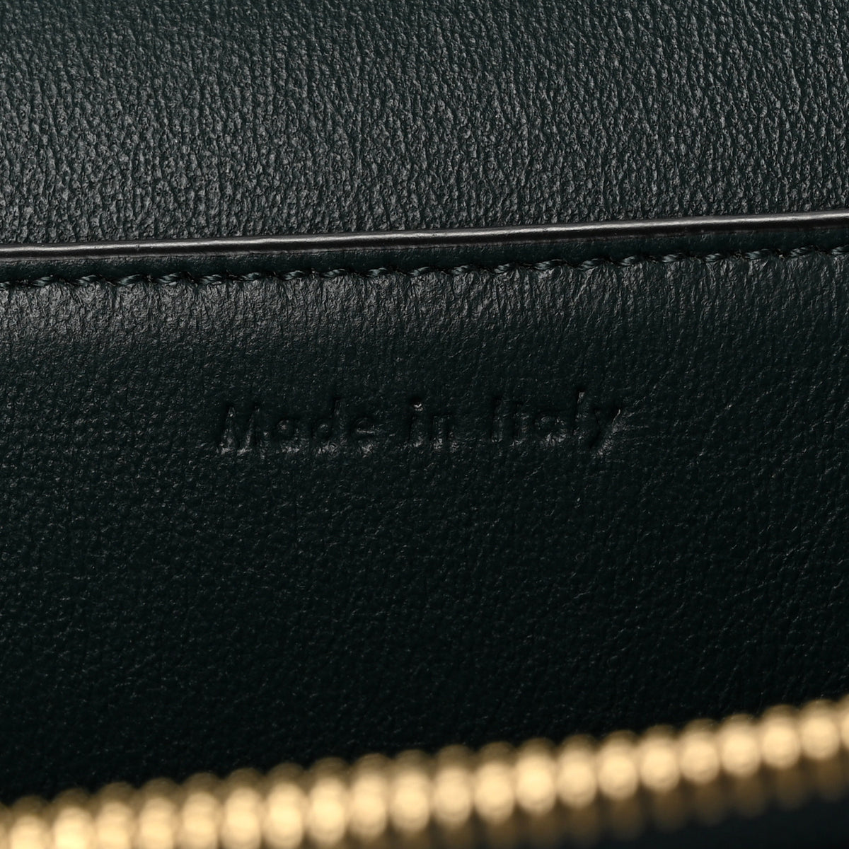 Celine Shiny Smooth Calfskin Medium Frame Shoulder Bag Amazone Dark Navy 7 of 10