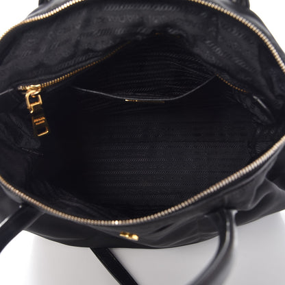 Prada Saffiano Tessuto Nylon Tote Black 6 of 10