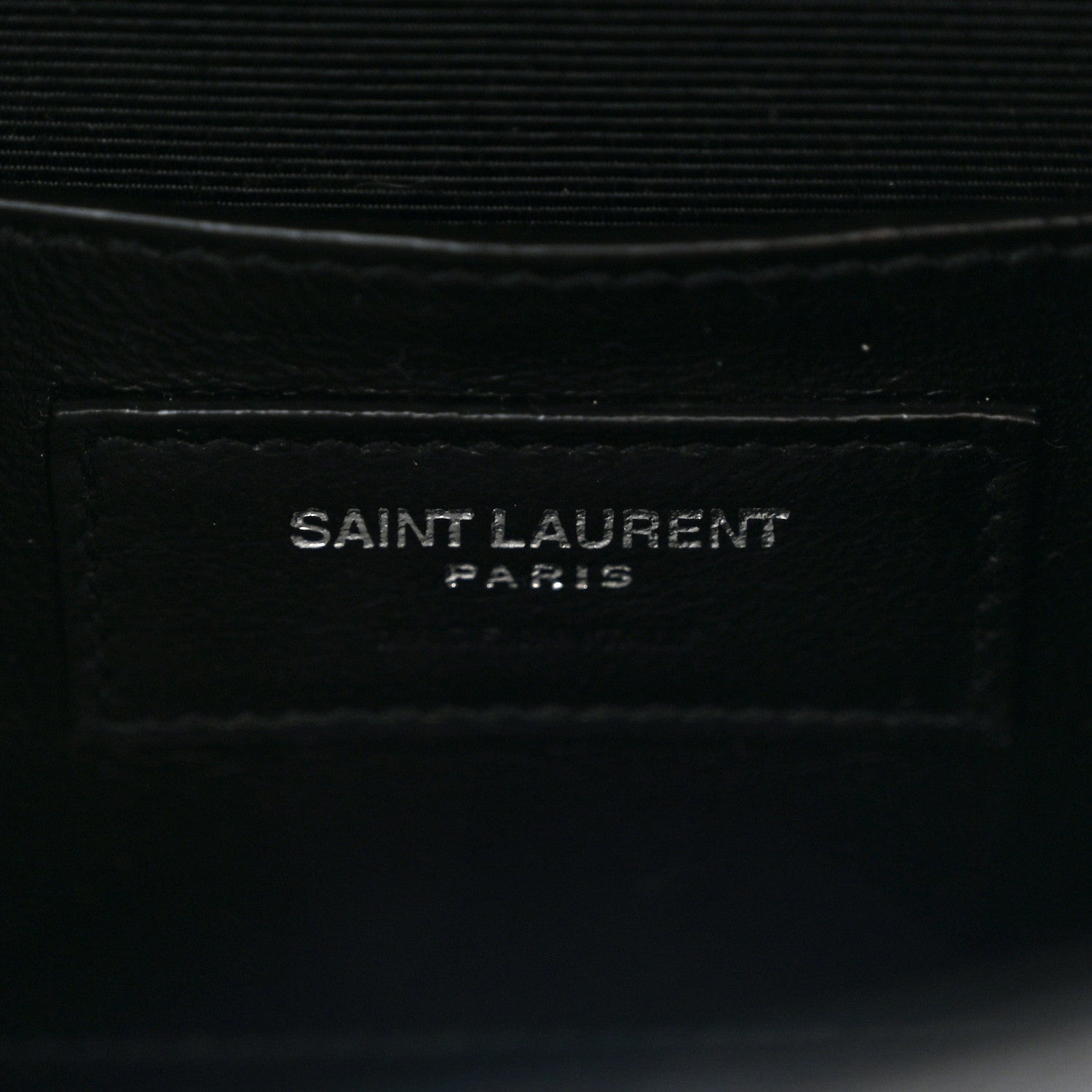 Saint Laurent Grain De Poudre Textured Mixed Matelasse Triquilt Small Monogram Satchel Black 6 of 10