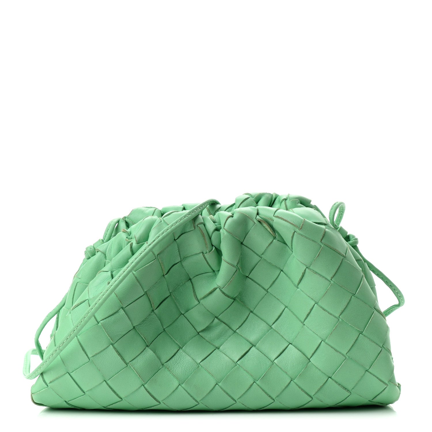Bottega Veneta Nappa Intrecciato The Mini Pouch Fountain 1 of 10