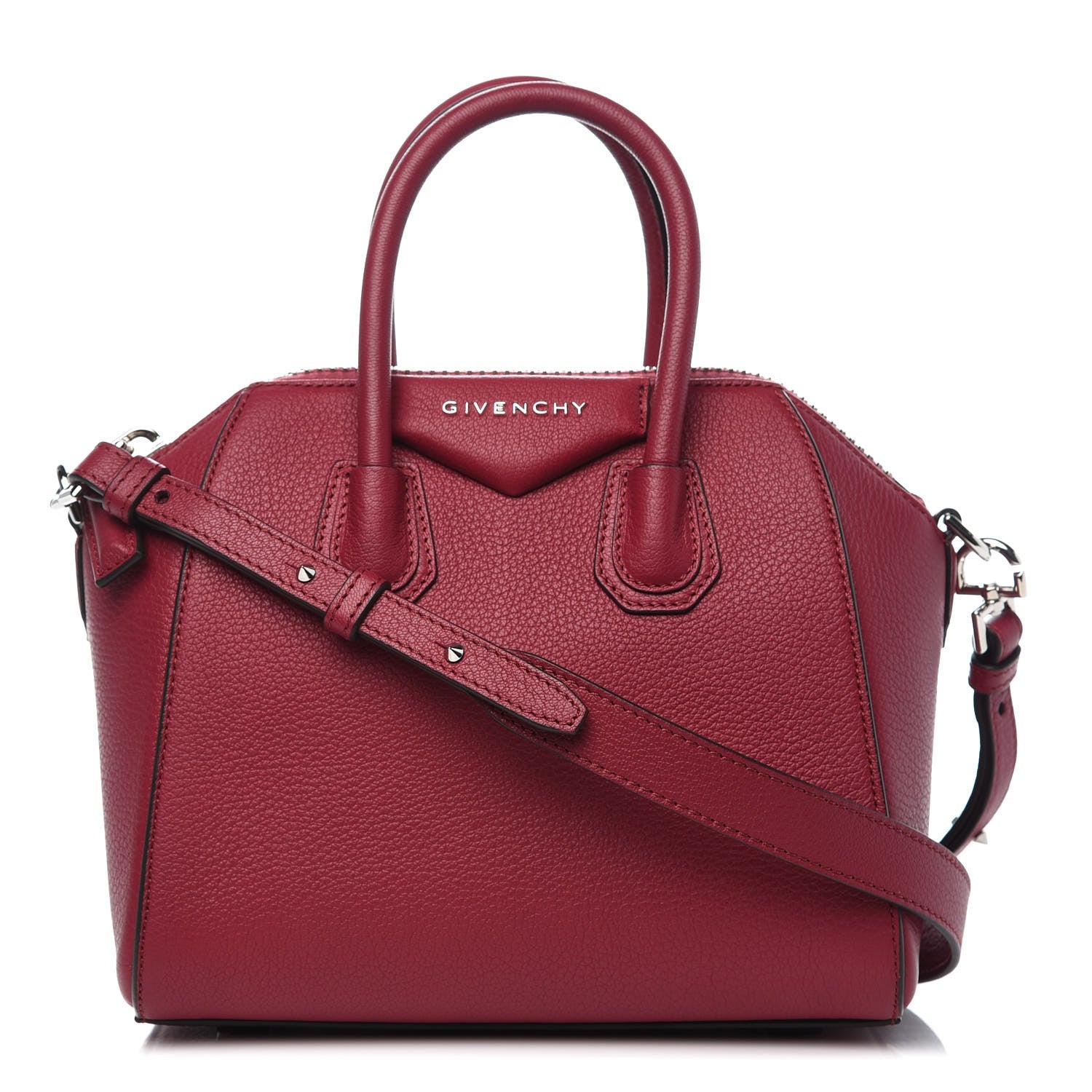 Givenchy Sugar Goatskin Mini Antigona Fig Pink 1 of 7