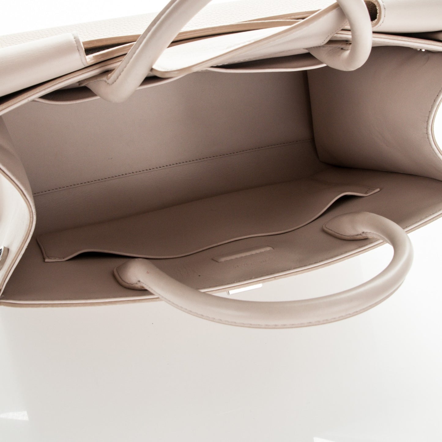 Grained Calfskin Medium Diorever Flap Tapioca