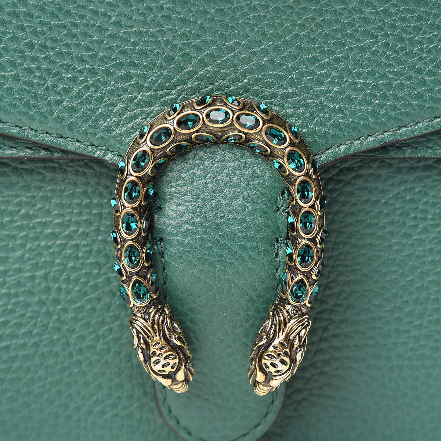 Calfskin Mini Dionysus Shoulder Bag Emerald