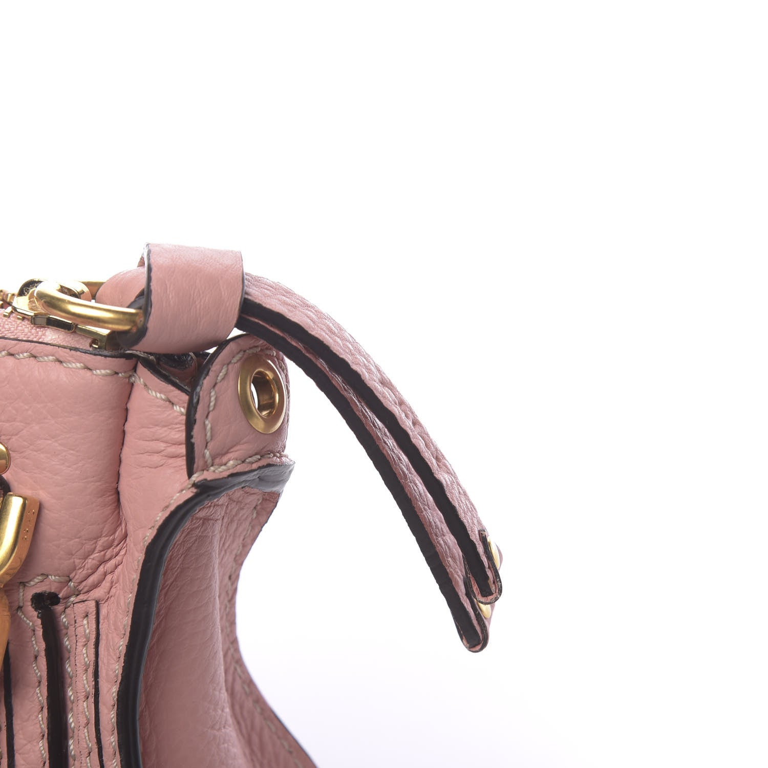 Chloe Calfskin Mini Marcie Satchel Anemone Pink 10 of 13