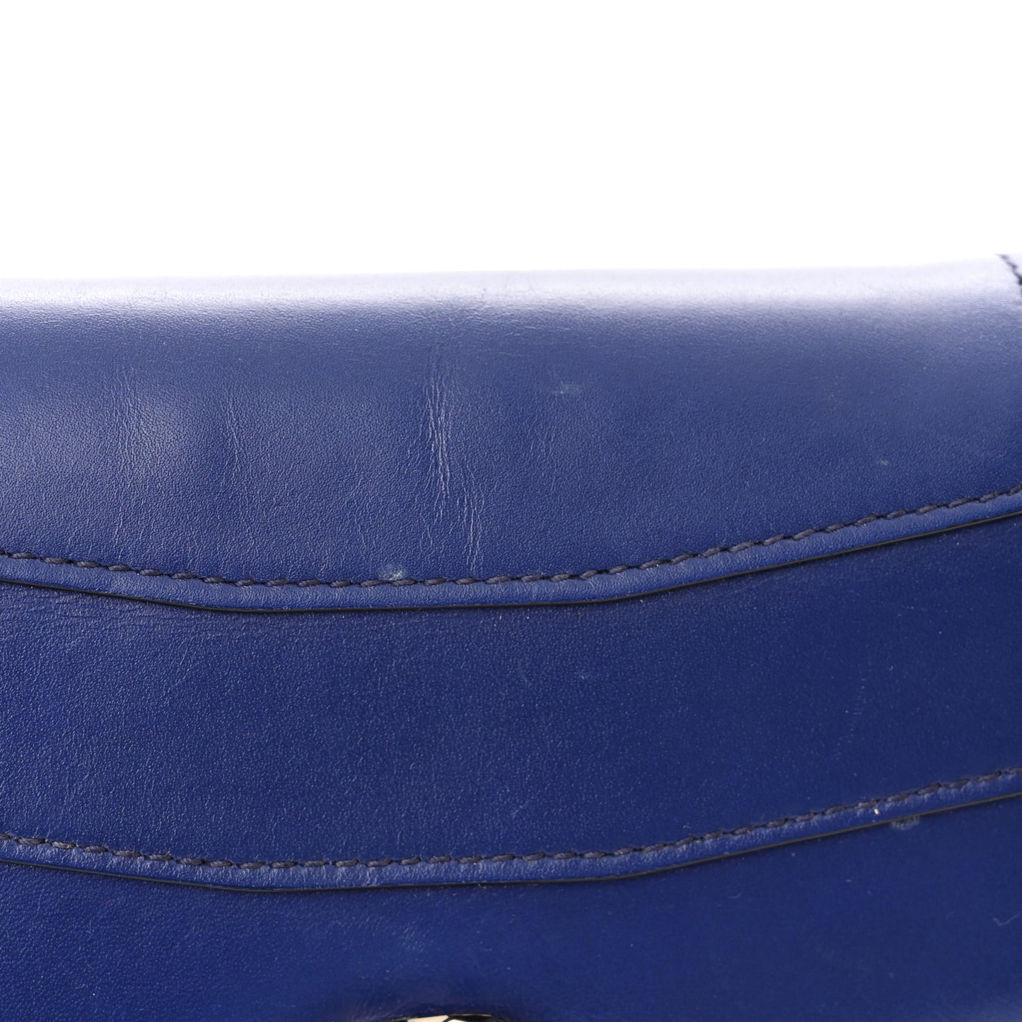 Calfskin Serpenti Forever Shoulder Bag Navy
