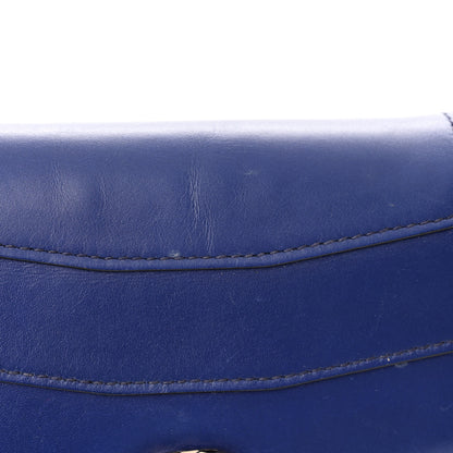 Bulgari Calfskin Serpenti Forever Shoulder Bag Navy 13 of 14