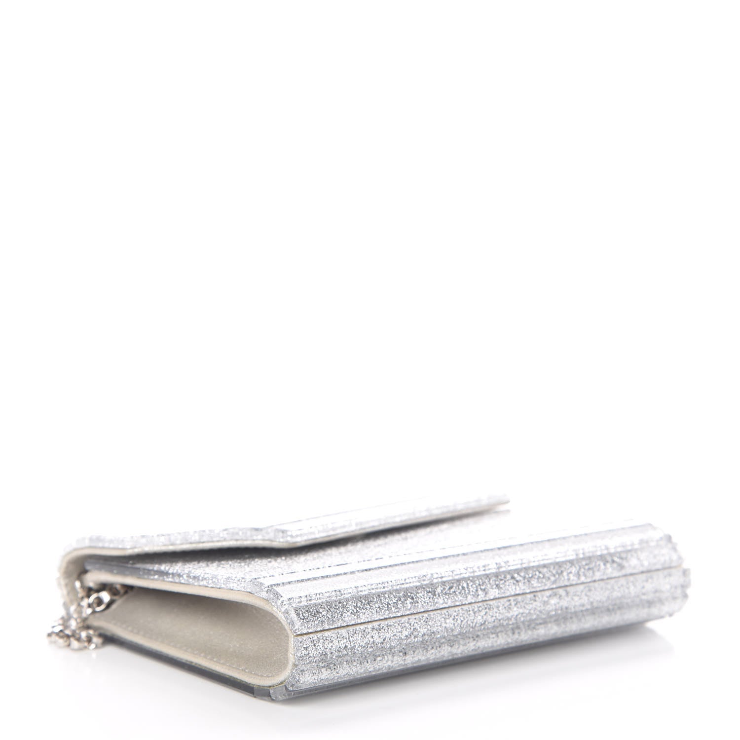 Jimmy Choo Acrylic Glitter Candy Clutch Champagne 4 of 8