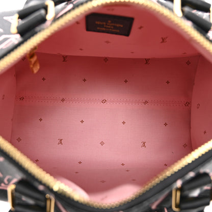 Louis Vuitton Monogram Fall for You Speedy Bandouliere 25 Black 5 of 9