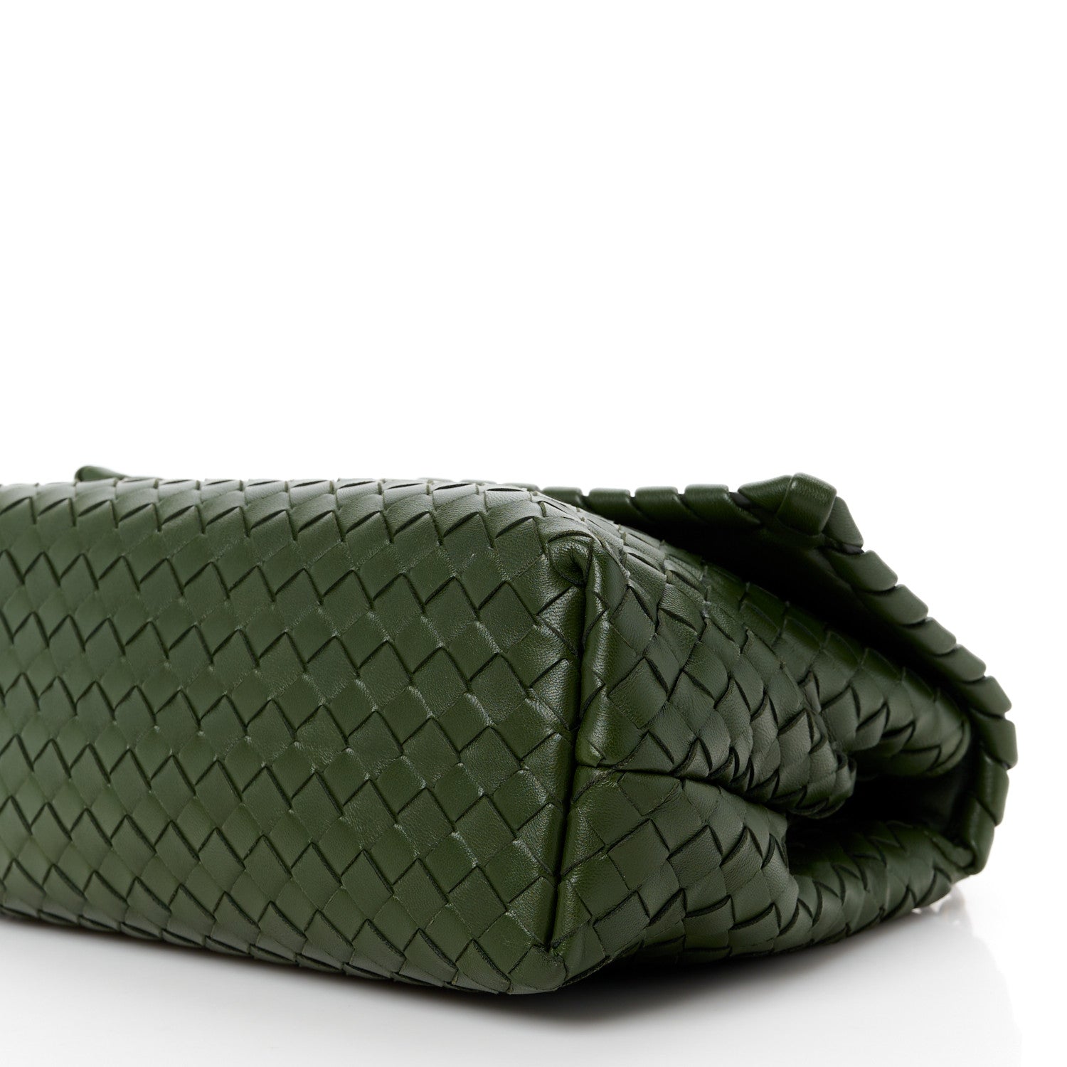 Bottega Veneta Nappa Intrecciato Medium Olimpia Bag Moss 1511584