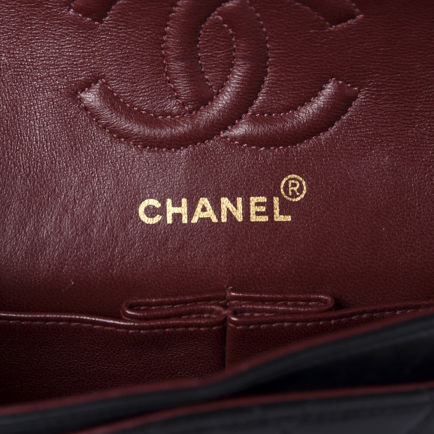 Chanel Lambskin Quilted Small Double Flap Black 9 of 11