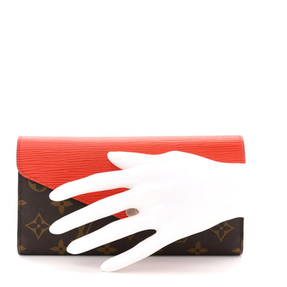 Louis Vuitton Monogram Epi Marie-Lou Long Wallet Piment 2 of 8