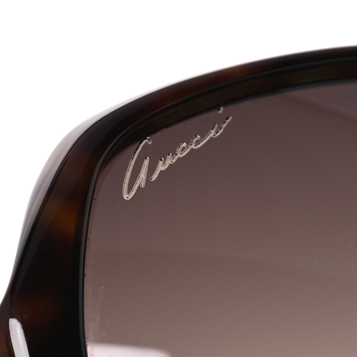 Gucci Acetate Shell Web GG 3538/S Sunglasses Tortoise 7 of 8