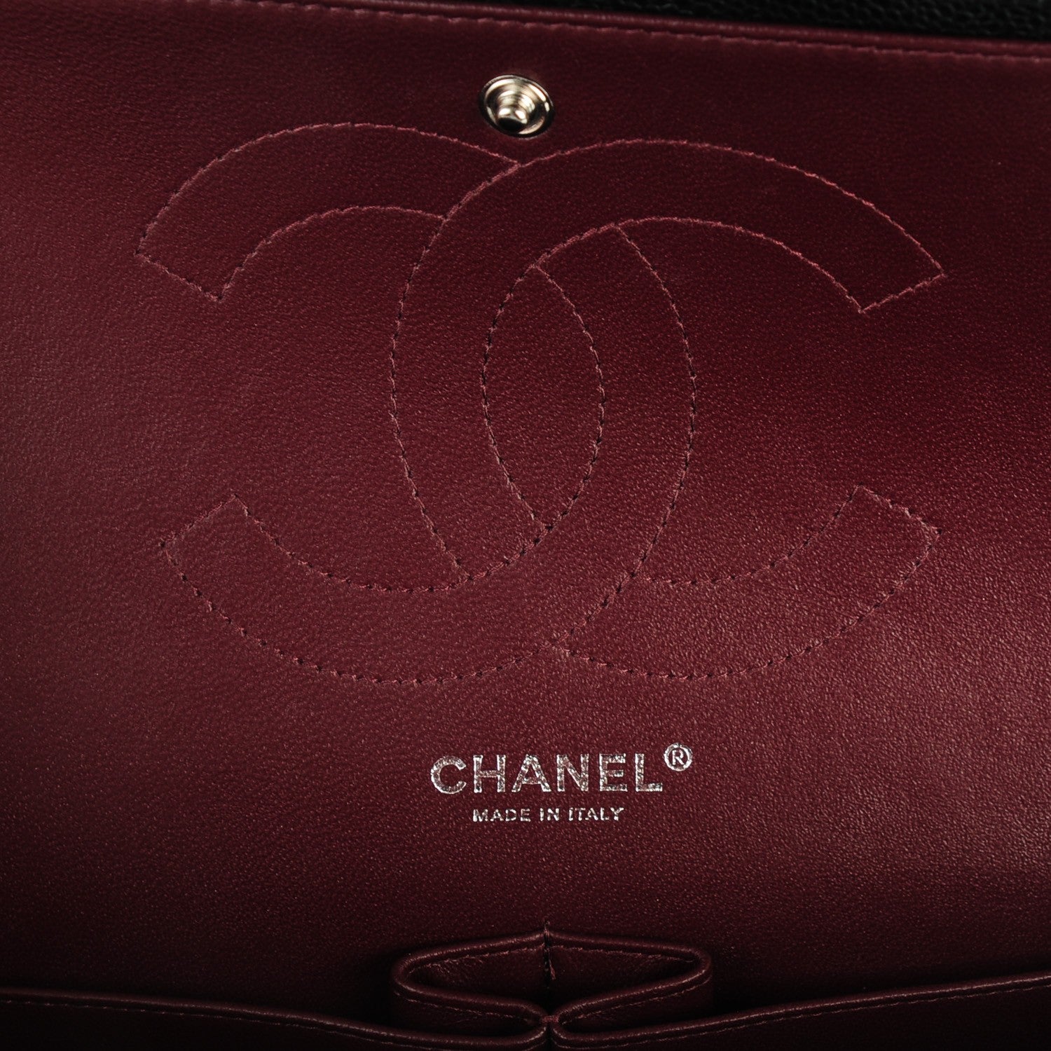 Chanel Caviar Quilted Jumbo Double Flap Black 6 of 8