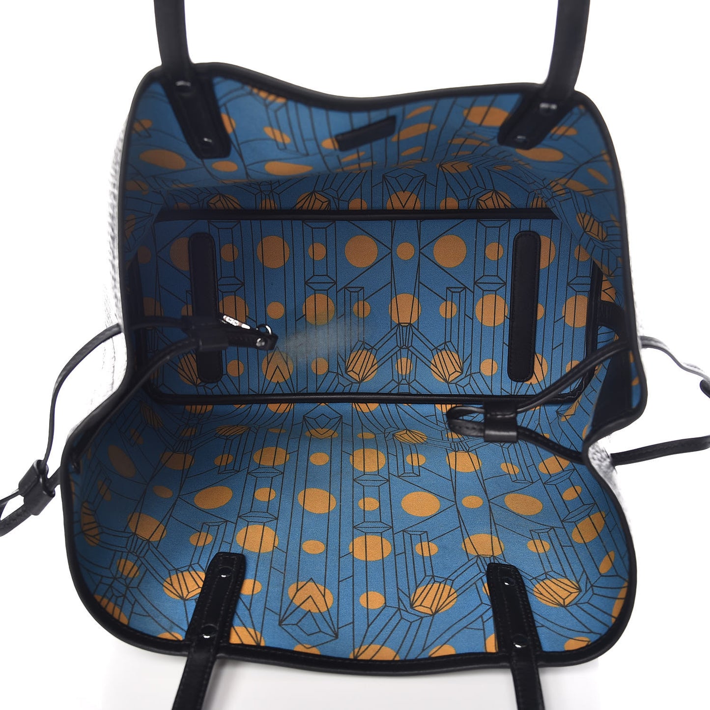 Visetos Medium Project Reversible Shopper Tote Black