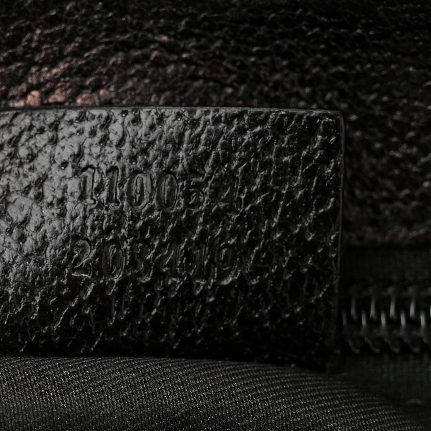 Monogram Flat Messenger Bag Black