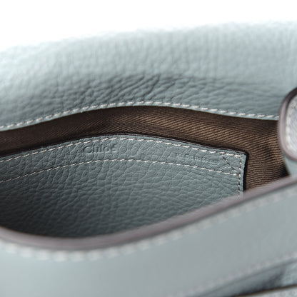 Chloe Calfskin Mini Marcie Round Crossbody Bag Faded Blue 5 of 8