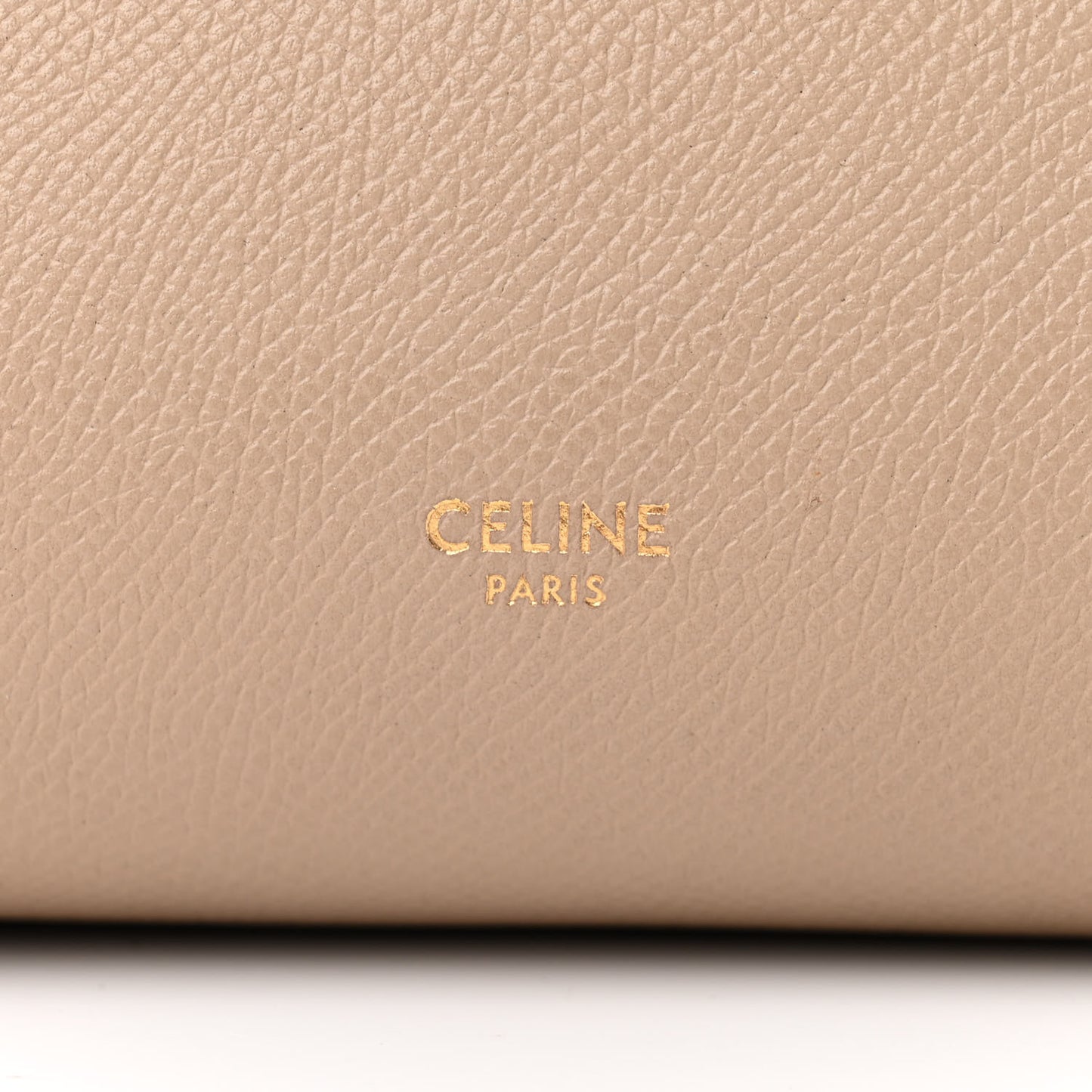 Baby Grained Calfskin Micro Belt Bag Light Taupe