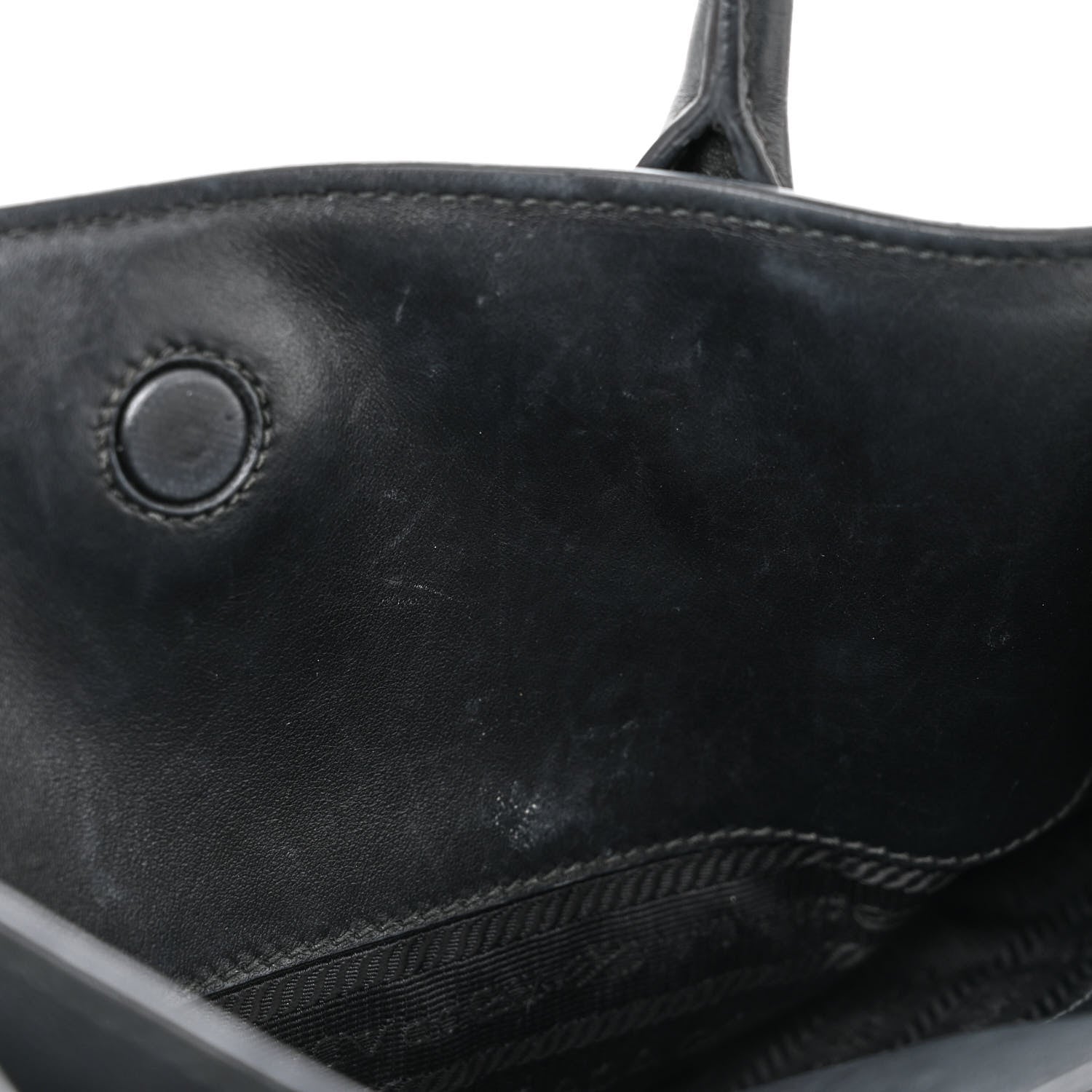 Prada City Calf Tote Black 16 of 16