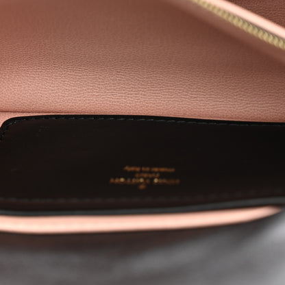 Louis Vuitton Lambskin Embossed Monogram Pochette Coussin Crossbody Black 5 of 10