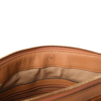 MCM Visetos Medium Essentials Shopper Tote Cognac 11 of 29