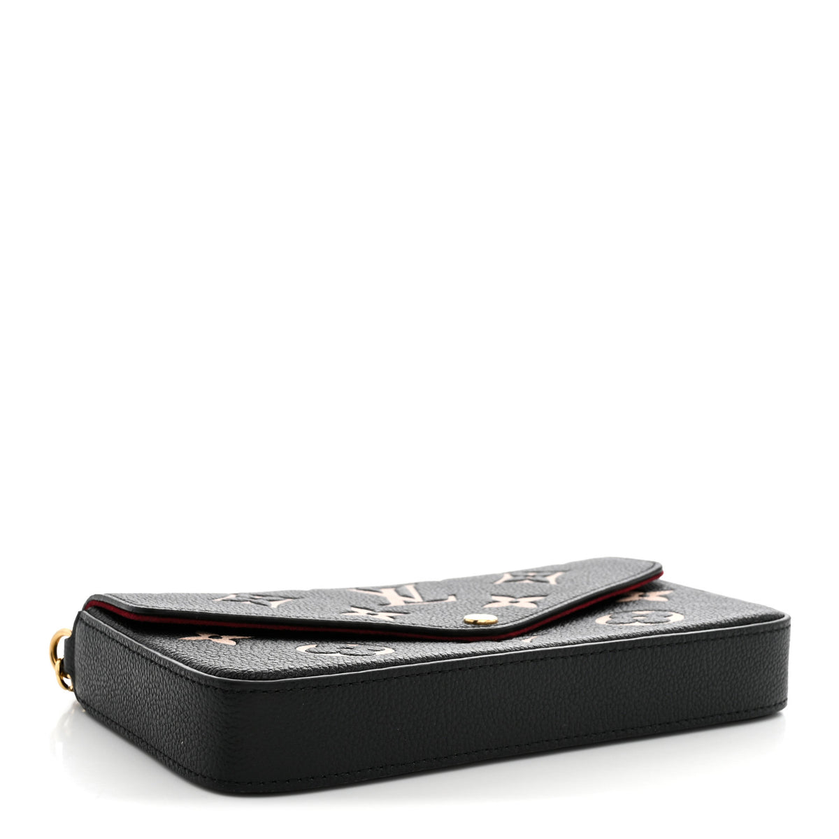 Empreinte Monogram Giant Felicie Pochette Black Beige